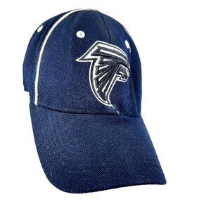 Atlanta Falcons NFL Reebok Adult Unisex Black White Cap Hat Fitted OSFA HTF